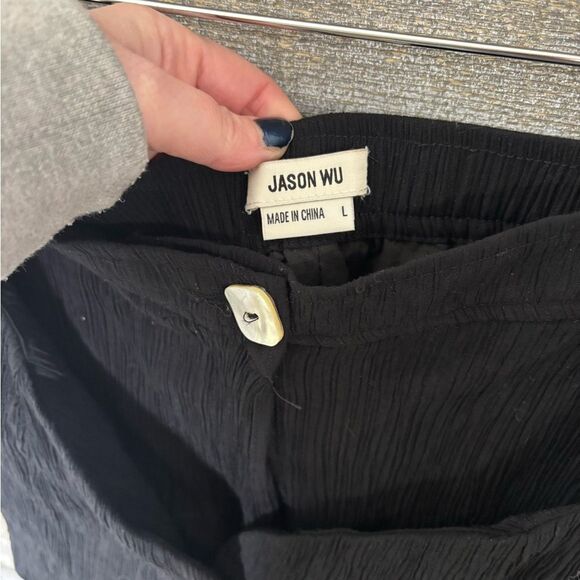 Jason Wu large Black Women's pant vest set two piece - Picture 3 of 3